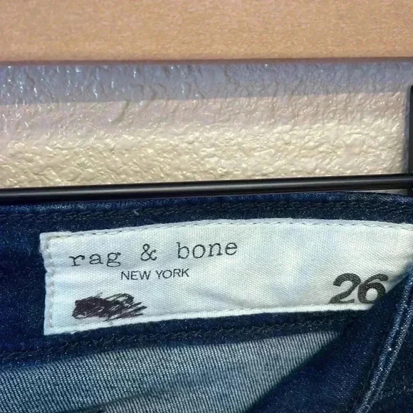 RAG & BONE Women’s Nine Highrise Ankle Skinny Jeans - Picture 4 of 9